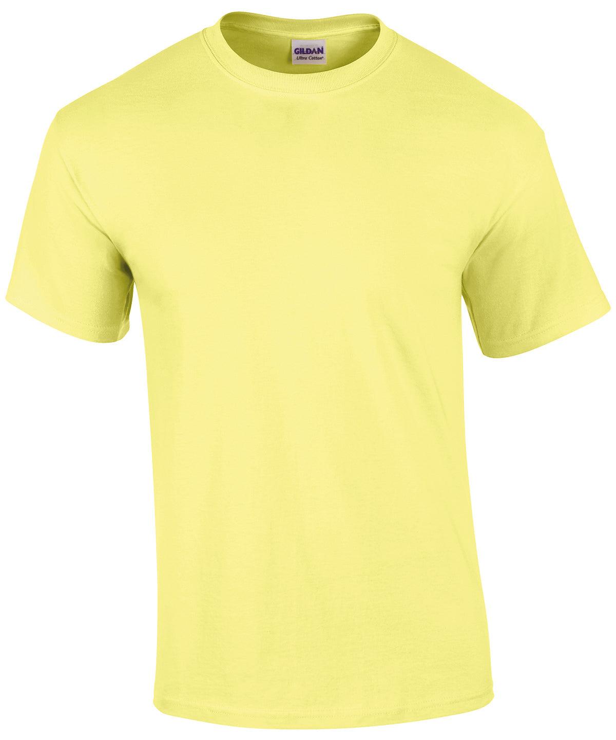 Cornsilk - Ultra Cotton™ adult t-shirt T-Shirts Gildan Merch, Must Haves, T-Shirts & Vests Schoolwear Centres