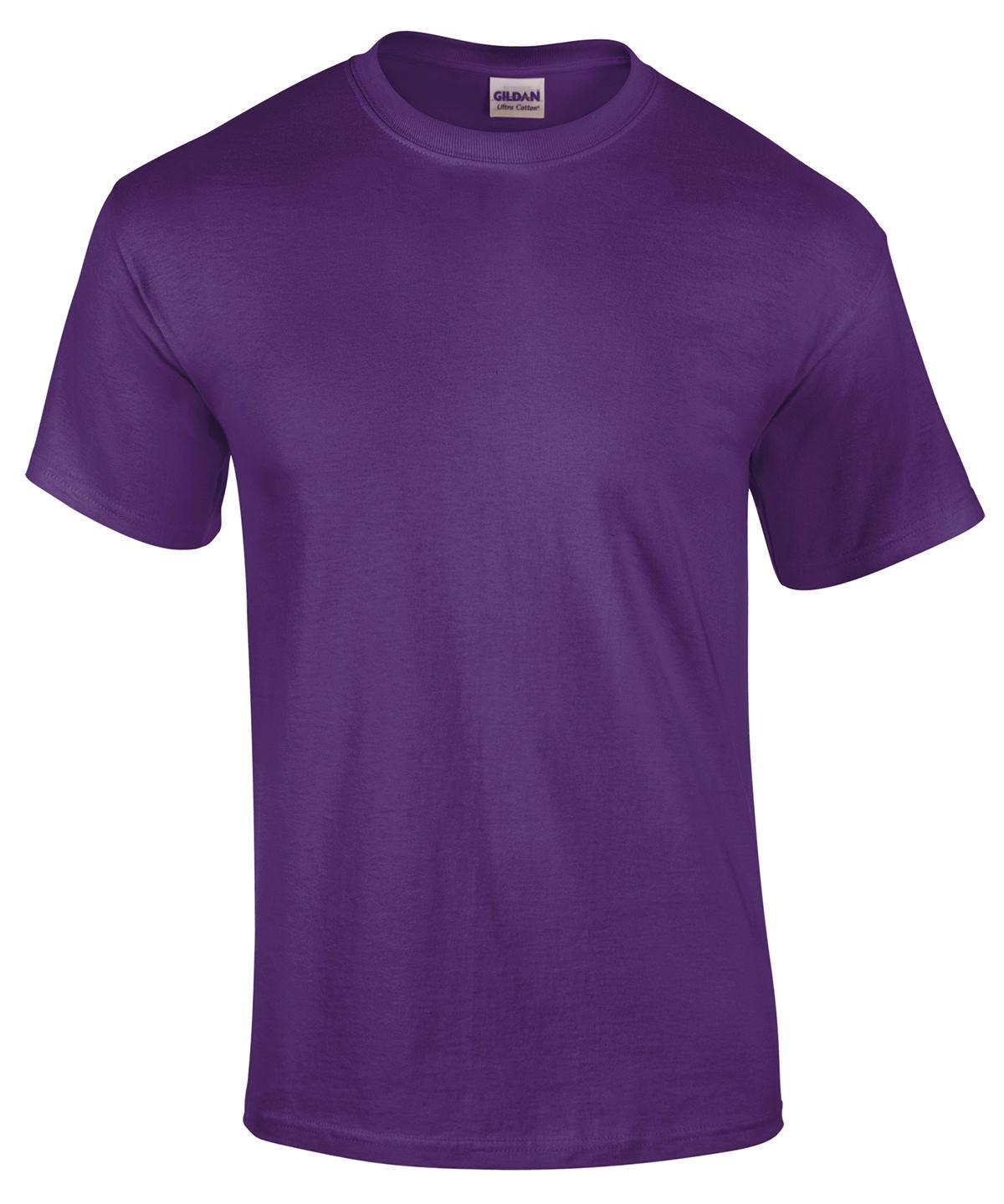 Purple - Ultra Cotton™ adult t-shirt T-Shirts Gildan Merch, Must Haves, T-Shirts & Vests Schoolwear Centres