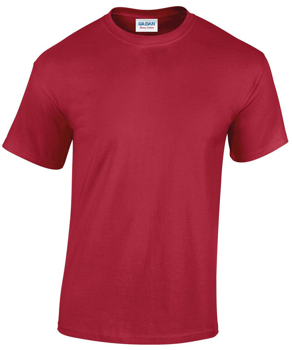 Cardinal Red - Heavy Cotton™ adult t-shirt T-Shirts Gildan 2022 Spring Edit, Merch, Must Haves, Plus Sizes, T-Shirts & Vests Schoolwear Centres