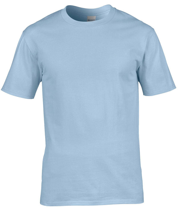 Light Blue - Premium Cotton® t-shirt T-Shirts Gildan Merch, Must Haves, Raladeal - Recently Added, T-Shirts & Vests Schoolwear Centres