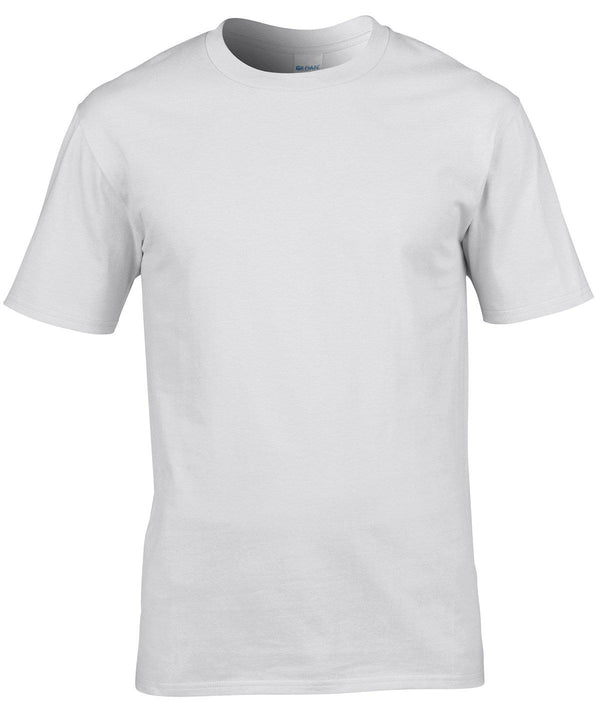 White* - Premium Cotton® t-shirt T-Shirts Gildan Merch, Must Haves, Raladeal - Recently Added, T-Shirts & Vests Schoolwear Centres