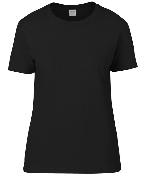 Black - Women's Premium Cotton® RS t-shirt T-Shirts Gildan Must Haves, Raladeal - Recently Added, T-Shirts & Vests, Women's Fashion Schoolwear Centres