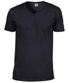 Black - Softstyle™ v-neck t-shirt T-Shirts Gildan Must Haves, Raladeal - Recently Added, T-Shirts & Vests Schoolwear Centres