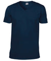 Navy - Softstyle™ v-neck t-shirt T-Shirts Gildan Must Haves, Raladeal - Recently Added, T-Shirts & Vests Schoolwear Centres