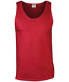 Red - Softstyle™ adult tank top Vests Gildan T-Shirts & Vests Schoolwear Centres