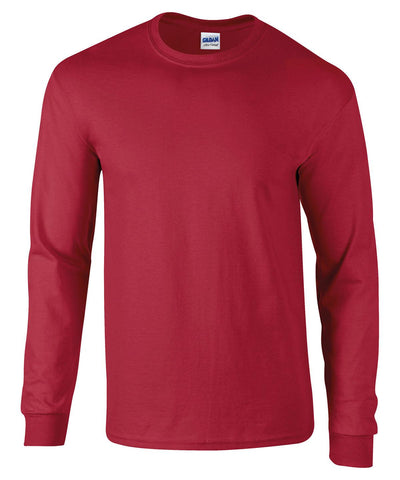 Cardinal Red - Ultra Cotton™ adult long sleeve t-shirt T-Shirts Gildan Merch, Must Haves, T-Shirts & Vests Schoolwear Centres