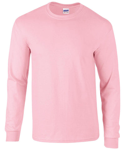 Light Pink - Ultra Cotton™ adult long sleeve t-shirt T-Shirts Gildan Merch, Must Haves, T-Shirts & Vests Schoolwear Centres