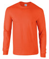 Orange - Ultra Cotton™ adult long sleeve t-shirt T-Shirts Gildan Merch, Must Haves, T-Shirts & Vests Schoolwear Centres