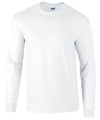 White - Ultra Cotton™ adult long sleeve t-shirt T-Shirts Gildan Merch, Must Haves, T-Shirts & Vests Schoolwear Centres