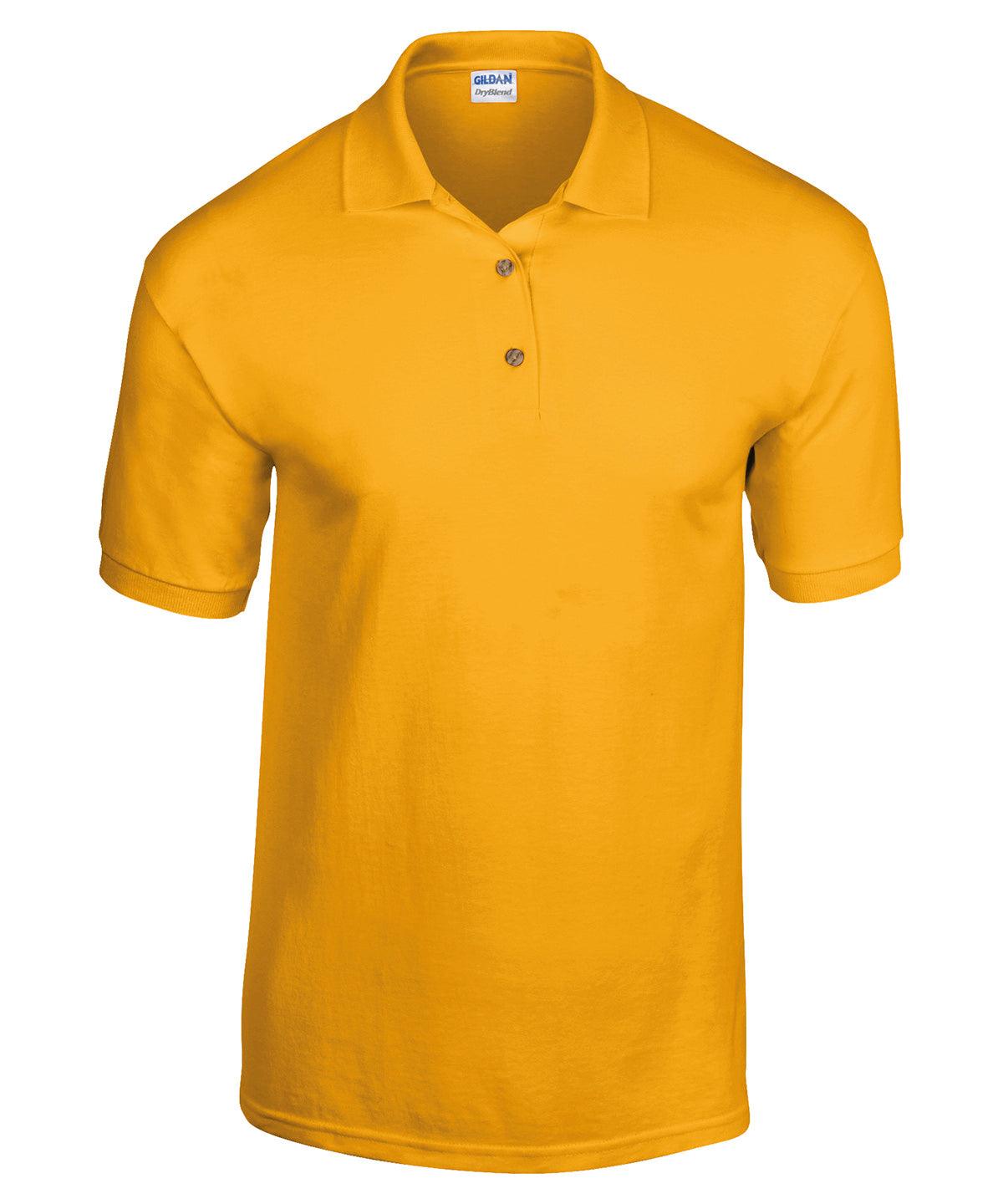 Gold - DryBlend® Jersey knit polo Polos Gildan Must Haves, Polos & Casual, Sports & Leisure Schoolwear Centres