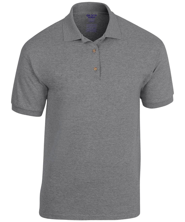 Graphite Heather - DryBlend® Jersey knit polo Polos Gildan Must Haves, Polos & Casual, Sports & Leisure Schoolwear Centres