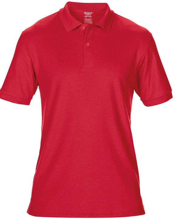 Red* - DryBlend® double piqué sport shirt Polos Gildan Must Haves, Plus Sizes, Polos & Casual, Raladeal - Recently Added Schoolwear Centres