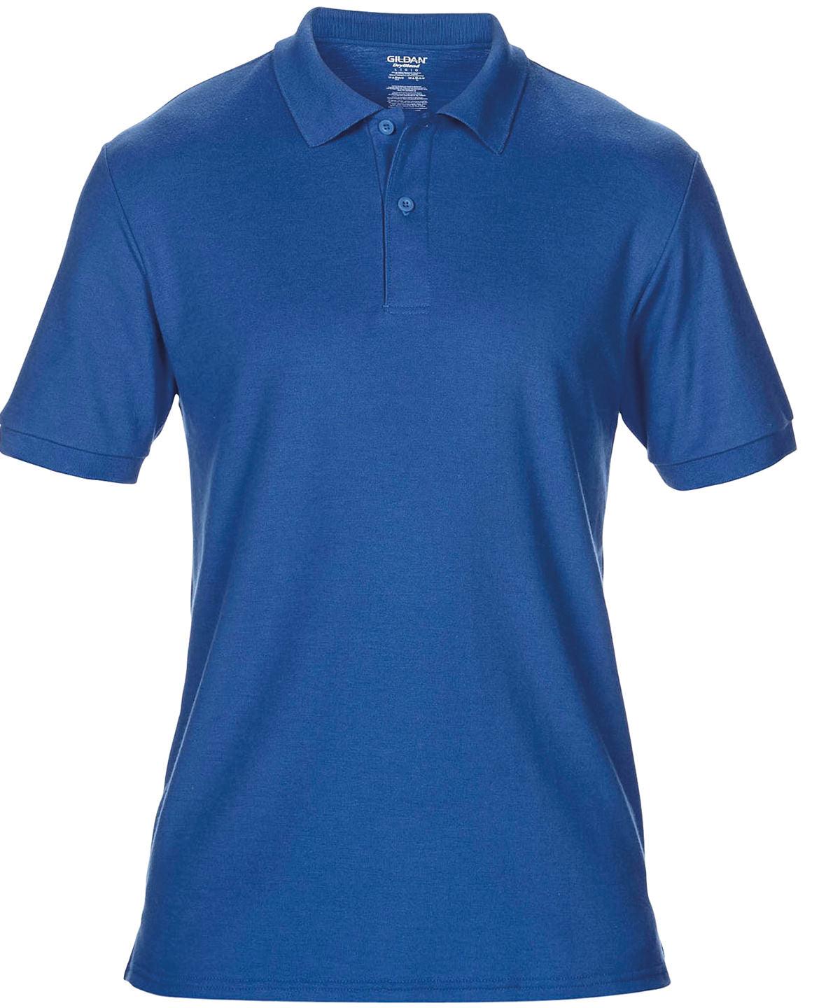 Royal* - DryBlend® double piqué sport shirt Polos Gildan Must Haves, Plus Sizes, Polos & Casual, Raladeal - Recently Added Schoolwear Centres