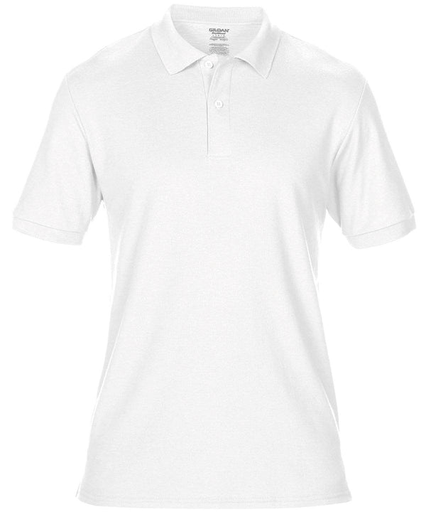 White* - DryBlend® double piqué sport shirt Polos Gildan Must Haves, Plus Sizes, Polos & Casual, Raladeal - Recently Added Schoolwear Centres