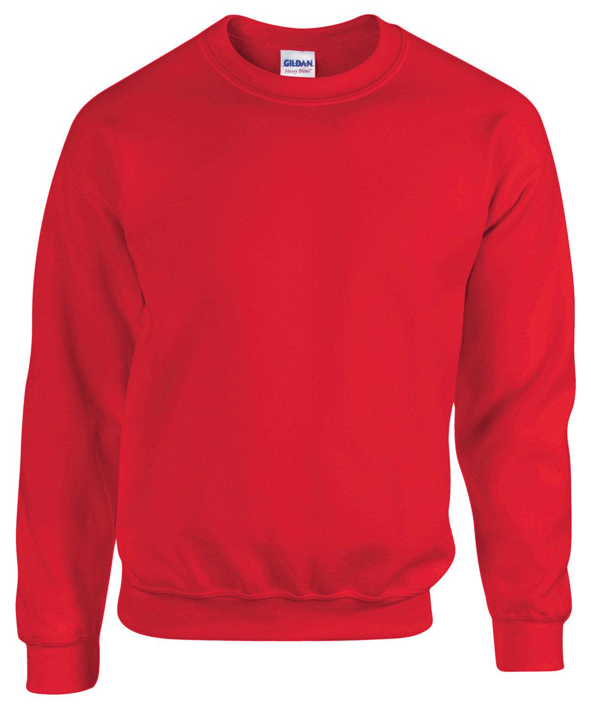 Cherry Red - Heavy Blend™ adult crew neck sweatshirt Sweatshirts Gildan Merch, Must Haves, Plus Sizes, Raladeal - Recently Added, Sweatshirts Schoolwear Centres