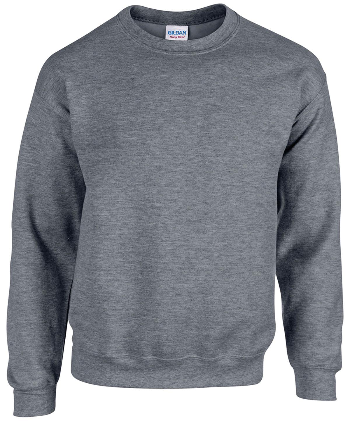 Graphite Heather - Heavy Blend™ adult crew neck sweatshirt Sweatshirts Gildan Merch, Must Haves, Plus Sizes, Raladeal - Recently Added, Sweatshirts Schoolwear Centres