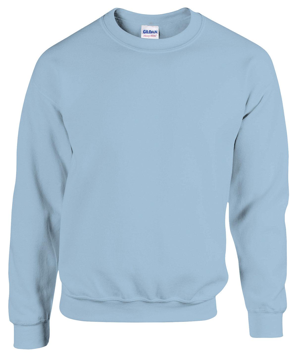 Light Blue - Heavy Blend™ adult crew neck sweatshirt Sweatshirts Gildan Merch, Must Haves, Plus Sizes, Raladeal - Recently Added, Sweatshirts Schoolwear Centres