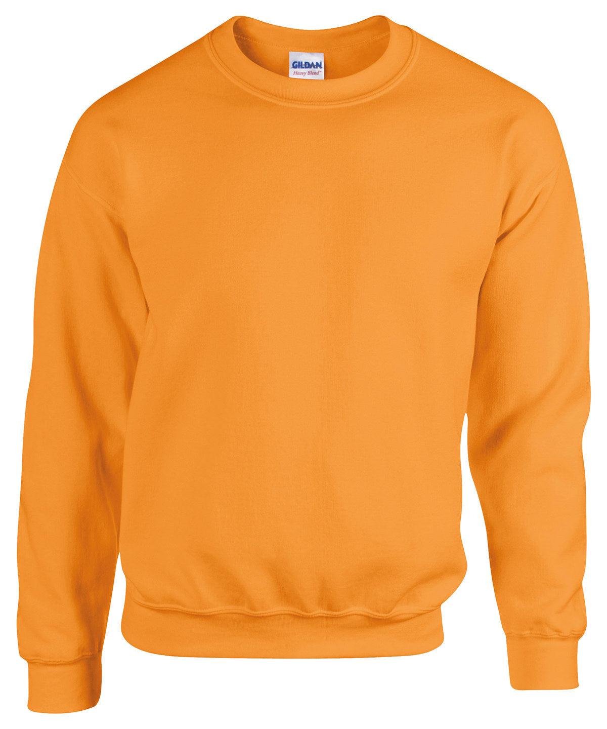 Safety Orange - Heavy Blend™ adult crew neck sweatshirt Sweatshirts Gildan Merch, Must Haves, Plus Sizes, Raladeal - Recently Added, Sweatshirts Schoolwear Centres