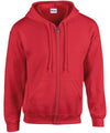 Red* - Heavy Blend™ full zip hooded sweatshirt Hoodies Gildan Hoodies, Must Haves, Plus Sizes Schoolwear Centres