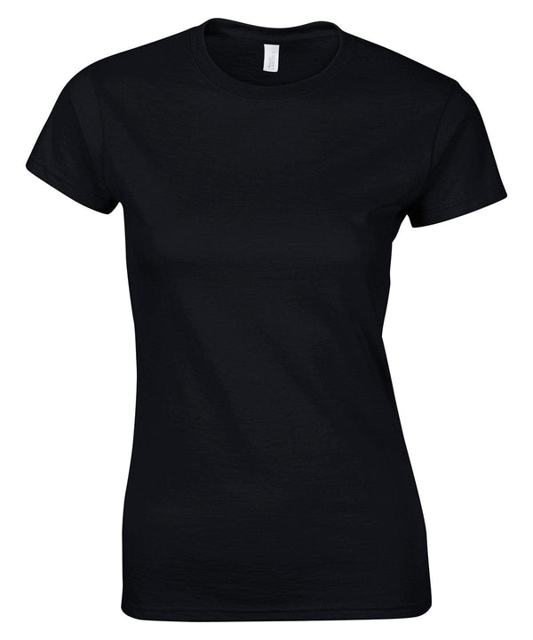 Black - Softstyle™ women's ringspun t-shirt T-Shirts Gildan Must Haves, Raladeal - Recently Added, T-Shirts & Vests Schoolwear Centres