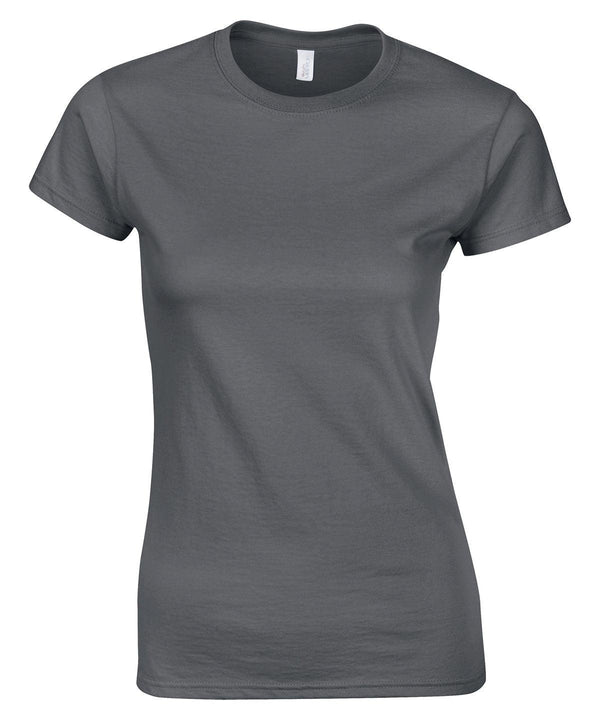 Dark Heather - Softstyle™ women's ringspun t-shirt T-Shirts Gildan Must Haves, Raladeal - Recently Added, T-Shirts & Vests Schoolwear Centres