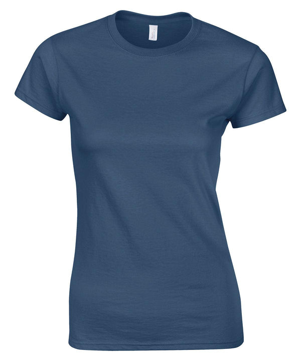 Indigo Blue - Softstyle™ women's ringspun t-shirt T-Shirts Gildan Must Haves, Raladeal - Recently Added, T-Shirts & Vests Schoolwear Centres