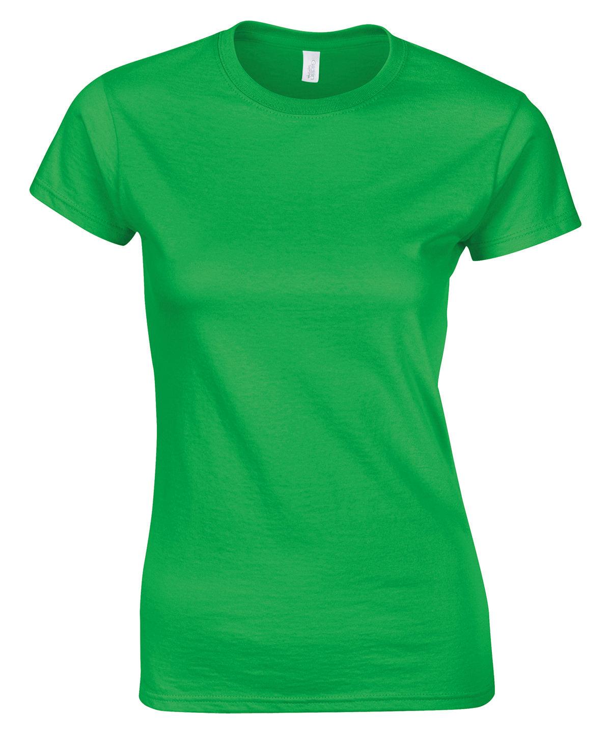 Irish Green - Softstyle™ women's ringspun t-shirt T-Shirts Gildan Must Haves, Raladeal - Recently Added, T-Shirts & Vests Schoolwear Centres