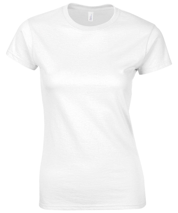 White - Softstyle™ women's ringspun t-shirt T-Shirts Gildan Must Haves, Raladeal - Recently Added, T-Shirts & Vests Schoolwear Centres