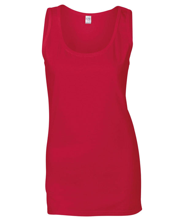 Cherry Red - Softstyle™ women's tank top Vests Gildan Must Haves, T-Shirts & Vests, Women's Fashion Schoolwear Centres