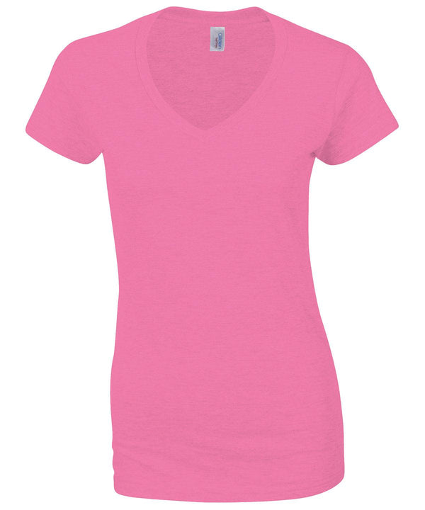 Azalea - Softstyle™ women's v-neck t-shirt T-Shirts Gildan T-Shirts & Vests, Women's Fashion Schoolwear Centres