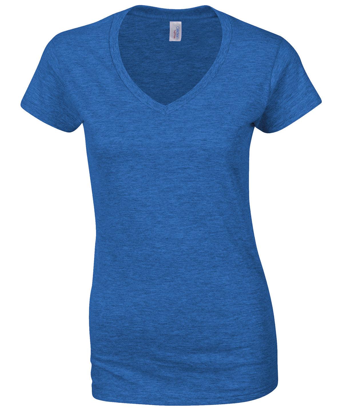 Royal - Softstyle™ women's v-neck t-shirt T-Shirts Gildan T-Shirts & Vests, Women's Fashion Schoolwear Centres