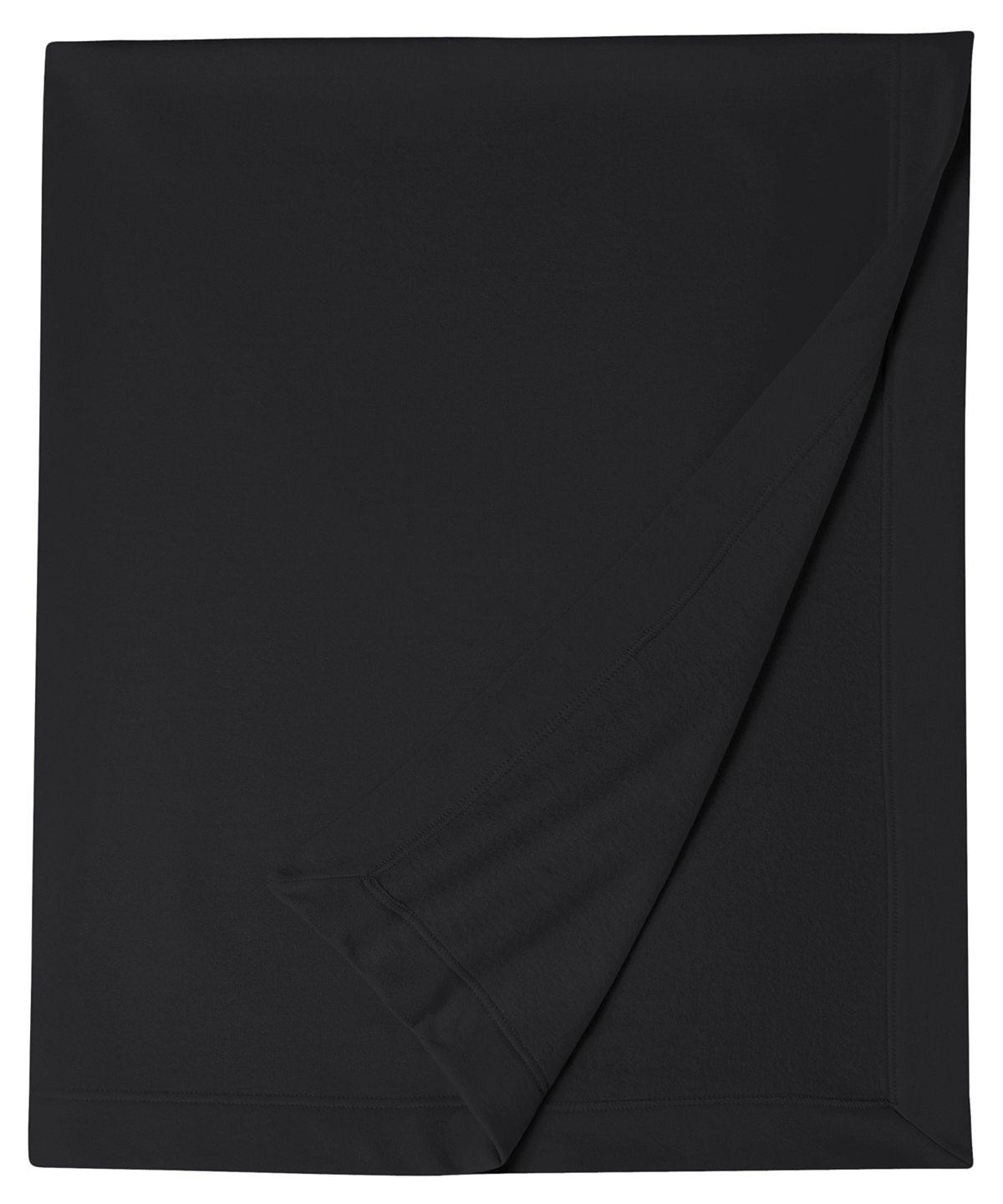 Black - Dryblend® fleece stadium blanket Blankets Gildan Gifting & Accessories, Raladeal - Recently Added, Winter Essentials Schoolwear Centres