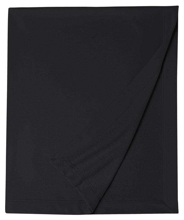 Black - Dryblend® fleece stadium blanket Blankets Gildan Gifting & Accessories, Raladeal - Recently Added, Winter Essentials Schoolwear Centres