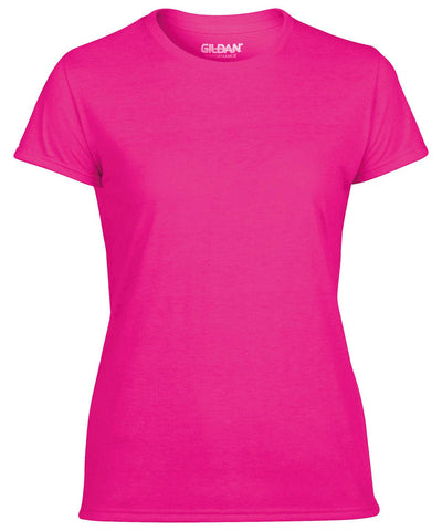 Safety Pink - Women's Gildan® Performance® t-shirt T-Shirts Gildan Activewear & Performance, T-Shirts & Vests Schoolwear Centres