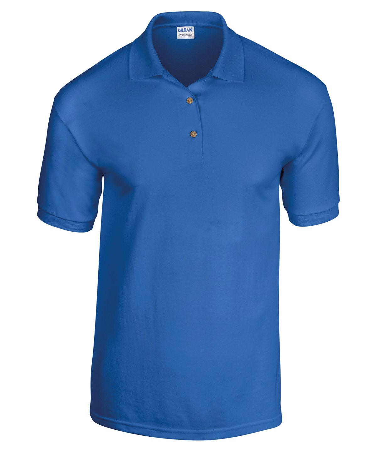 Royal - Kids DryBlend® Jersey knit polo Polos Gildan Junior Schoolwear Centres