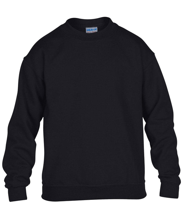 Black - Heavy Blend™ youth crew neck sweatshirt Sweatshirts Gildan Junior, Must Haves, Raladeal - Recently Added, Sweatshirts Schoolwear Centres