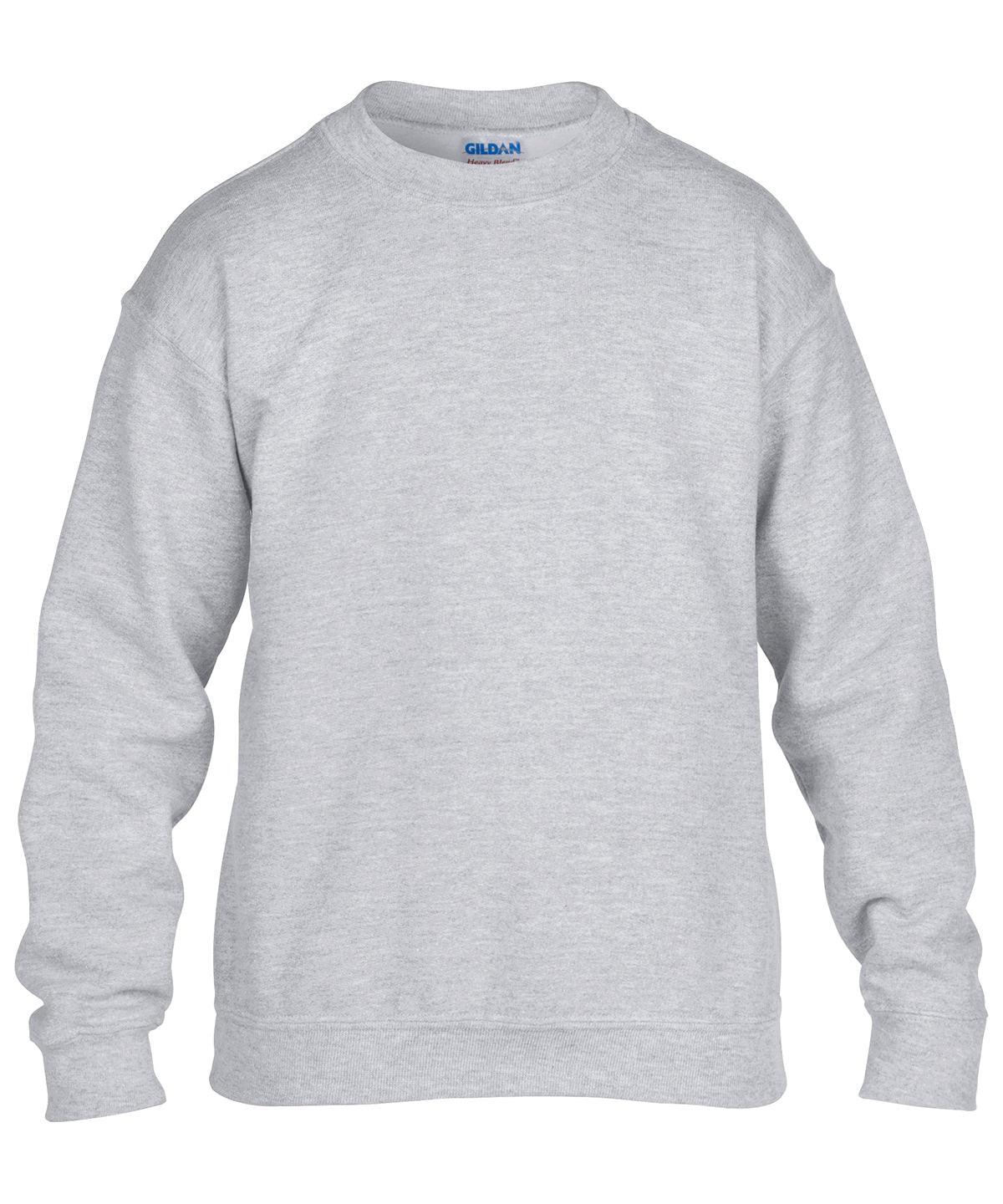 Sport Grey - Heavy Blend™ youth crew neck sweatshirt Sweatshirts Gildan Junior, Must Haves, Raladeal - Recently Added, Sweatshirts Schoolwear Centres