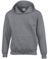 Graphite Heather - Heavy Blend™ youth hooded sweatshirt Hoodies Gildan Hoodies, Junior, Must Haves, Pastels and Tie Dye Schoolwear Centres