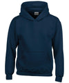 Navy - Heavy Blend™ youth hooded sweatshirt Hoodies Gildan Hoodies, Junior, Must Haves, Pastels and Tie Dye Schoolwear Centres