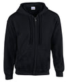 Black - Heavy Blend™ youth full-zip hooded sweatshirt Hoodies Gildan Hoodies, Junior, Must Haves, Raladeal - Recently Added, Sale Schoolwear Centres