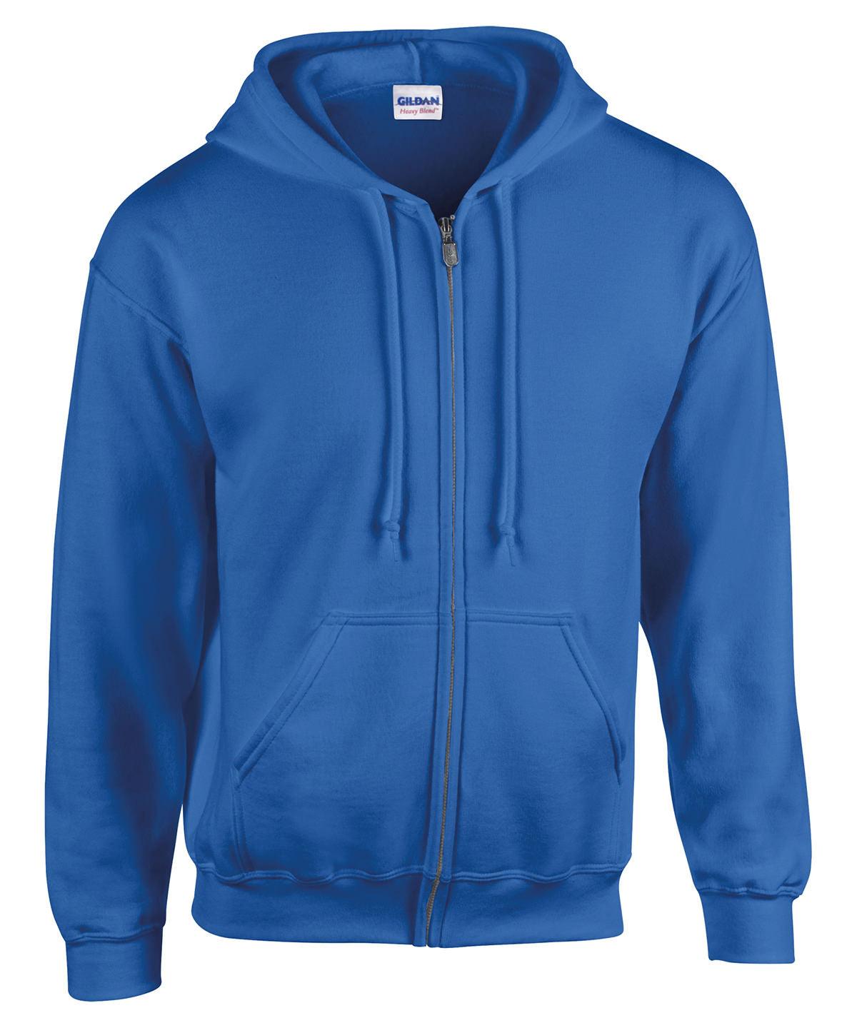 Royal - Heavy Blend™ youth full-zip hooded sweatshirt Hoodies Gildan Hoodies, Junior, Must Haves, Raladeal - Recently Added, Sale Schoolwear Centres