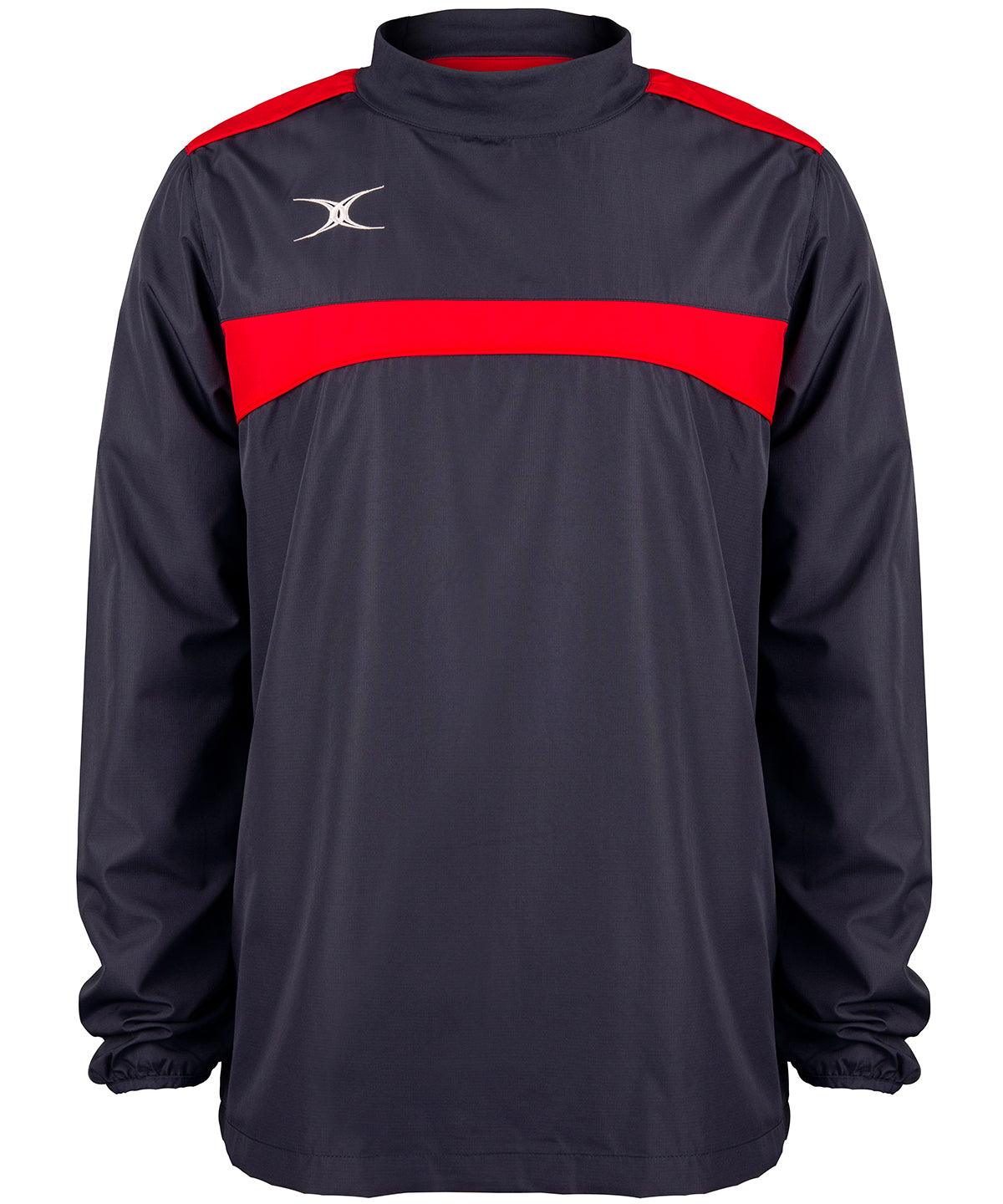 Dark Navy/Red - Photon warm-up top Sports Overtops Last Chance to Buy Activewear & Performance, Athleisurewear, Sports & Leisure Schoolwear Centres