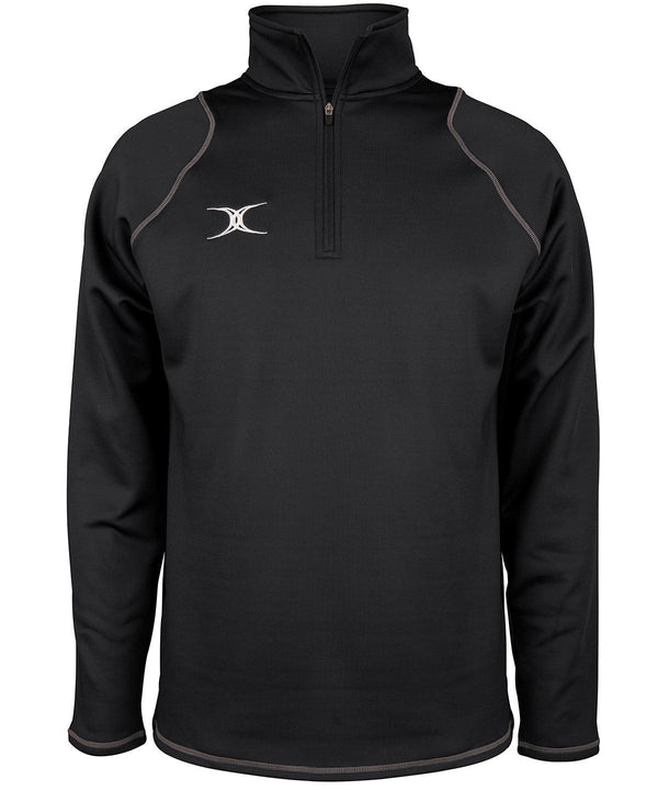 Black - Quest half-zip fleece Sports Overtops Last Chance to Buy Activewear & Performance, Athleisurewear, Back to Fitness, Jackets & Coats, S/S 19 Trend Colours, Sports & Leisure Schoolwear Centres