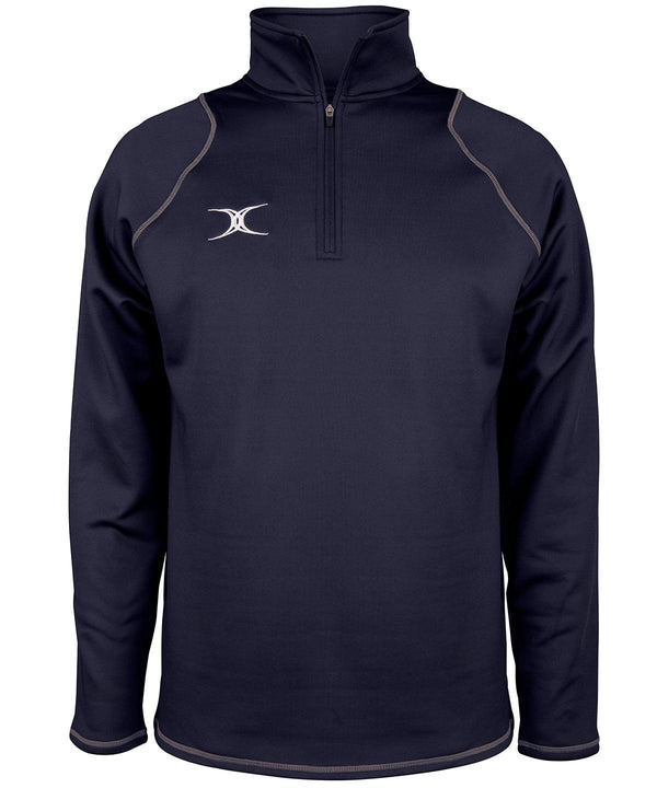 Dark Navy - Quest half-zip fleece Sports Overtops Last Chance to Buy Activewear & Performance, Athleisurewear, Back to Fitness, Jackets & Coats, S/S 19 Trend Colours, Sports & Leisure Schoolwear Centres