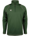 Deep Green - Quest half-zip fleece Sports Overtops Last Chance to Buy Activewear & Performance, Athleisurewear, Back to Fitness, Jackets & Coats, S/S 19 Trend Colours, Sports & Leisure Schoolwear Centres