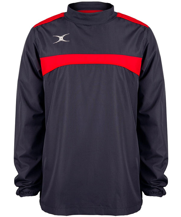 Dark Navy/Red - Kids Photon warm-up top Sports Overtops Last Chance to Buy Activewear & Performance, Athleisurewear, Back to Fitness, Junior, Sports & Leisure Schoolwear Centres