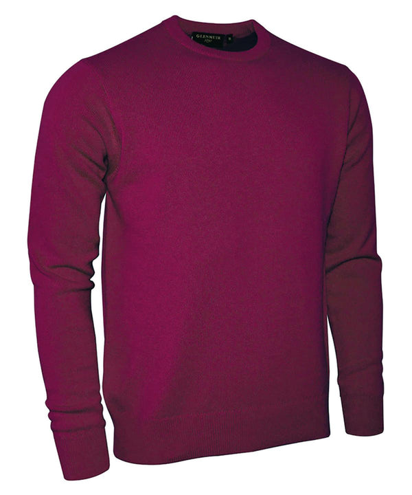Bordeaux - g.Morar lambswool crew neck sweater (MKL5902CN-MOR) Sweatshirts Glenmuir Activewear & Performance, Golf, Must Haves, New Colours For 2022, Raladeal - Recently Added, Sports & Leisure, Sweatshirts Schoolwear Centres