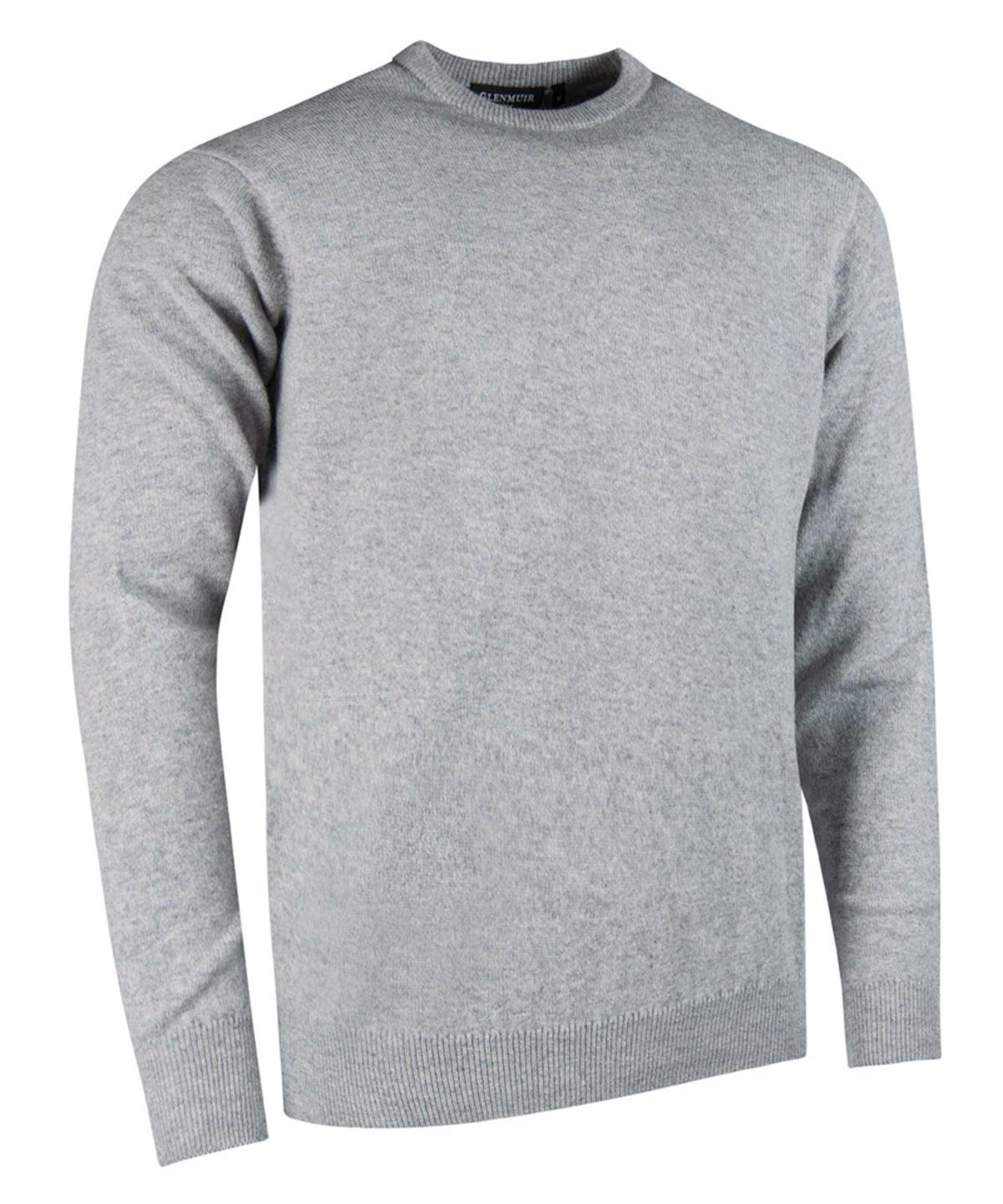 Light Grey Marl - g.Morar lambswool crew neck sweater (MKL5902CN-MOR) Sweatshirts Glenmuir Activewear & Performance, Golf, Must Haves, New Colours For 2022, Raladeal - Recently Added, Sports & Leisure, Sweatshirts Schoolwear Centres