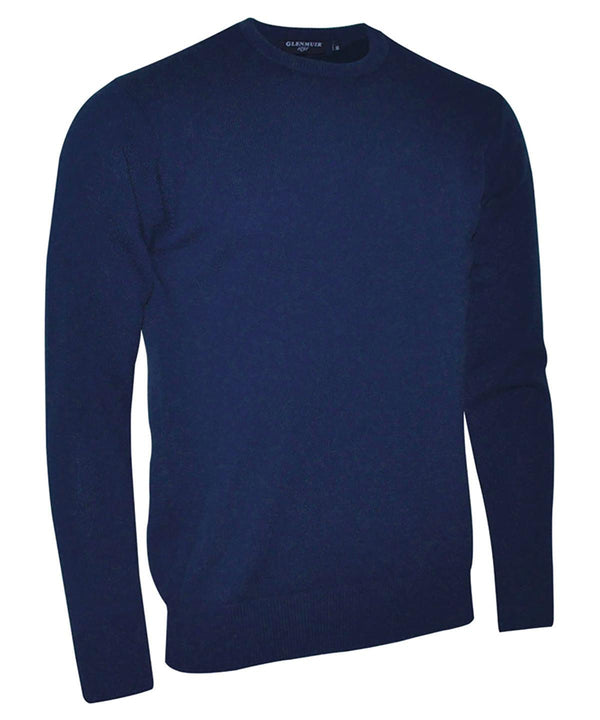 Navy - g.Morar lambswool crew neck sweater (MKL5902CN-MOR) Sweatshirts Glenmuir Activewear & Performance, Golf, Must Haves, New Colours For 2022, Raladeal - Recently Added, Sports & Leisure, Sweatshirts Schoolwear Centres