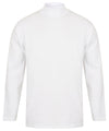 White - Long sleeve roll neck top Sweatshirts Henbury Knitwear, Sweatshirts Schoolwear Centres